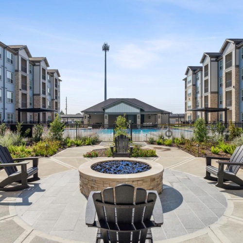 a fountain in a courtyard