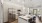 a kitchen with white cabinets